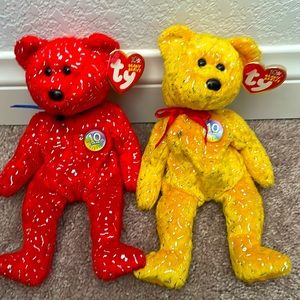 DECADE BEANIE BABIES-10 YEAR ANNIVERSARY